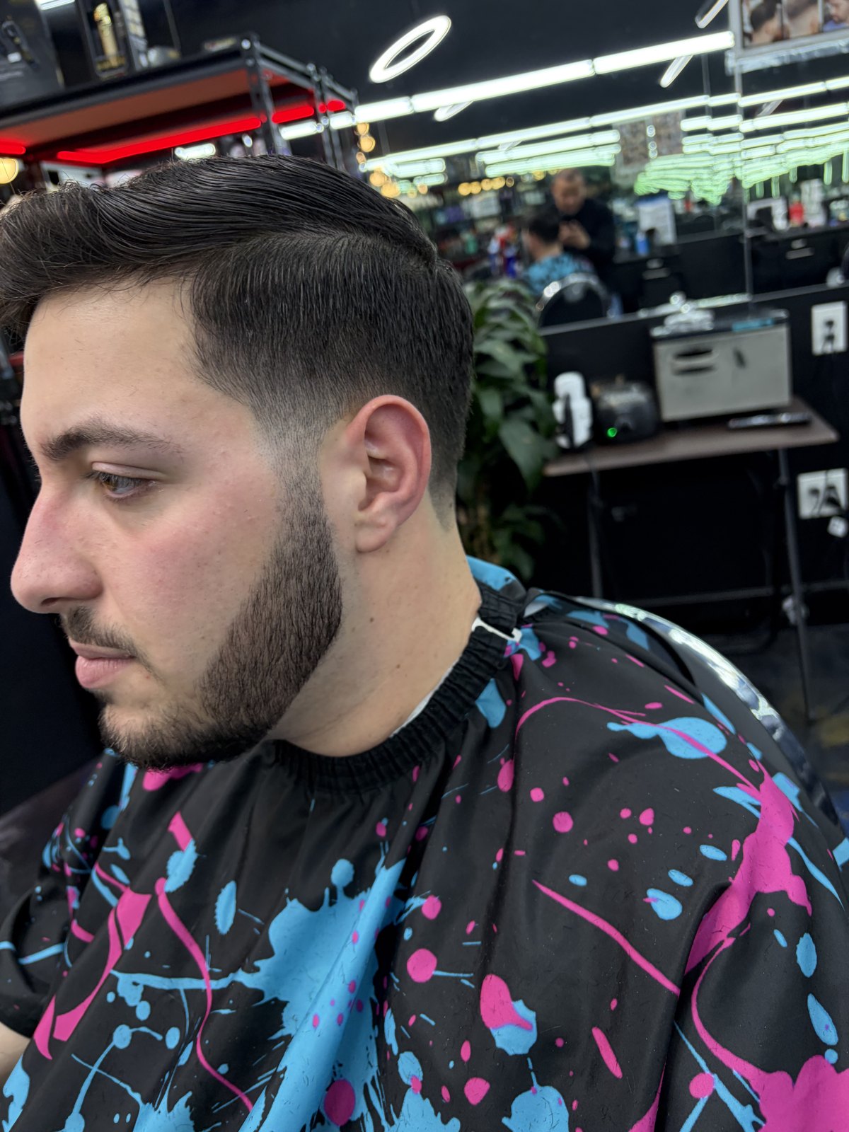 OB Barbershop haircut
