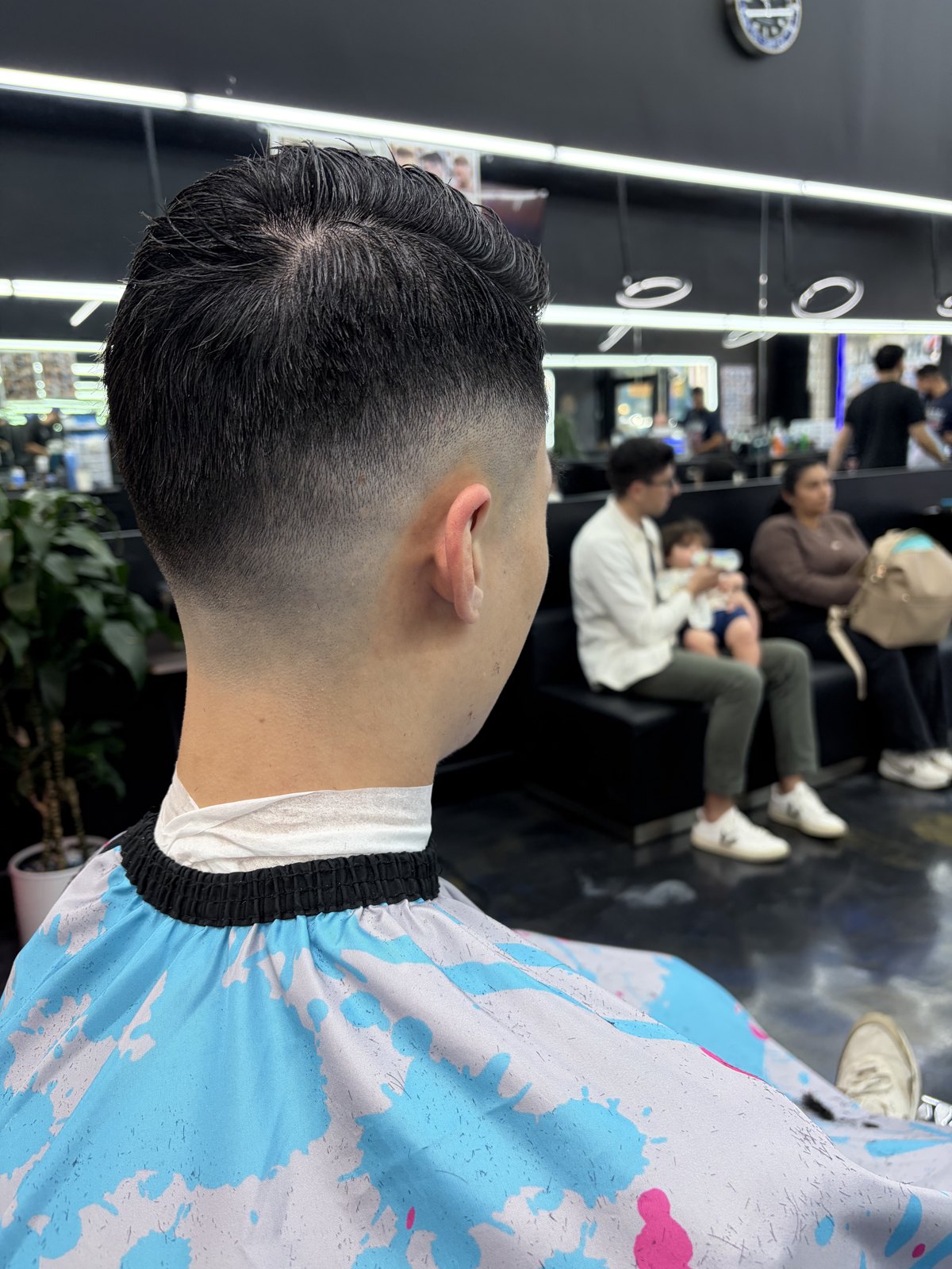 Taper fade at OB Barbershop